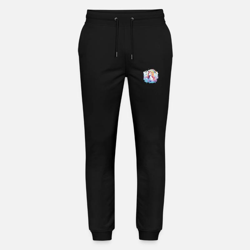 Himmelspferd - Stanley/Stella Unisex Bio Jogginghose Mover  - Schwarz