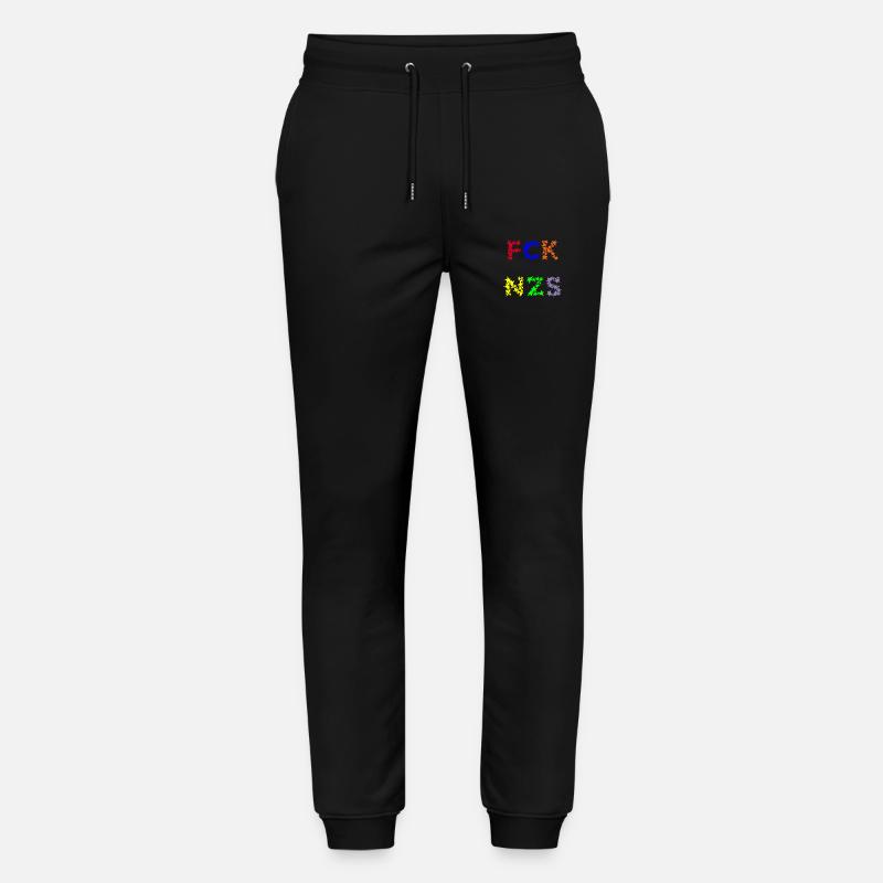 FCK NZS - Stanley/Stella Unisex Bio Jogginghose Mover  - Schwarz