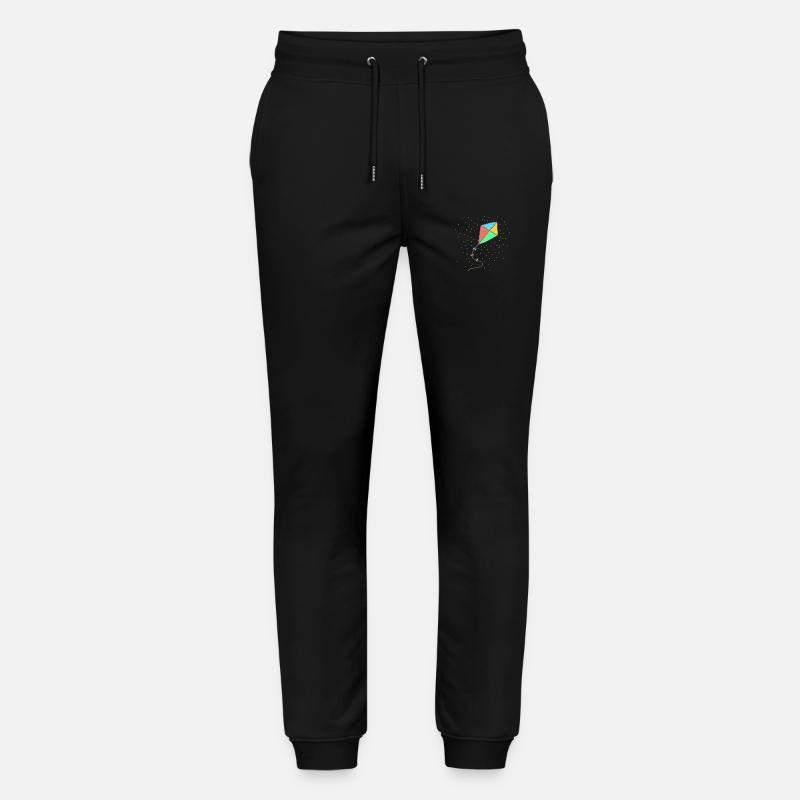 Drachensteigen - Stanley/Stella Unisex Bio Jogginghose Mover  - Schwarz