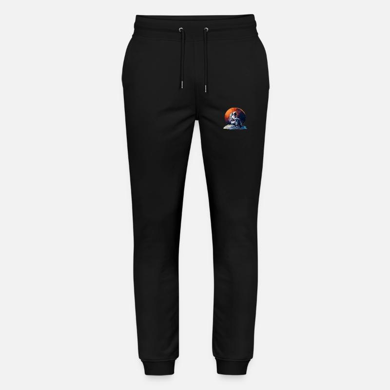 Gestrandeter Astronaut - Stanley/Stella Unisex Bio Jogginghose Mover  - Schwarz