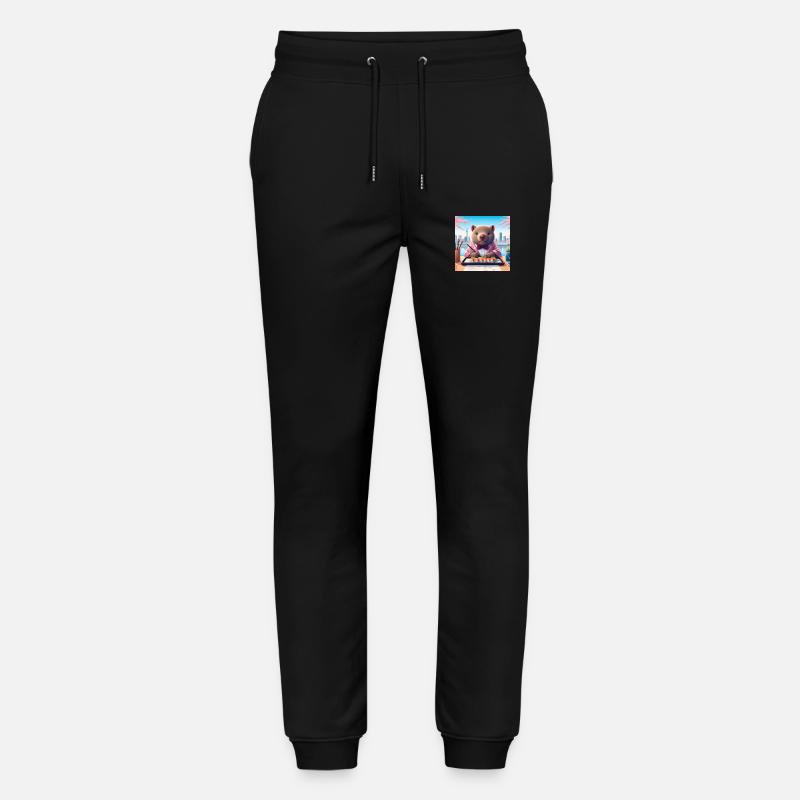Wombat à Tokyo - Pantalon de jogging bio MOVER Stanley/Stella unisexe - noir