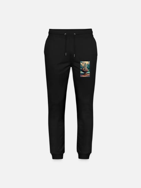 Dream City - Stanley/Stella Mover Unisex Organic Jogging Trousers - black