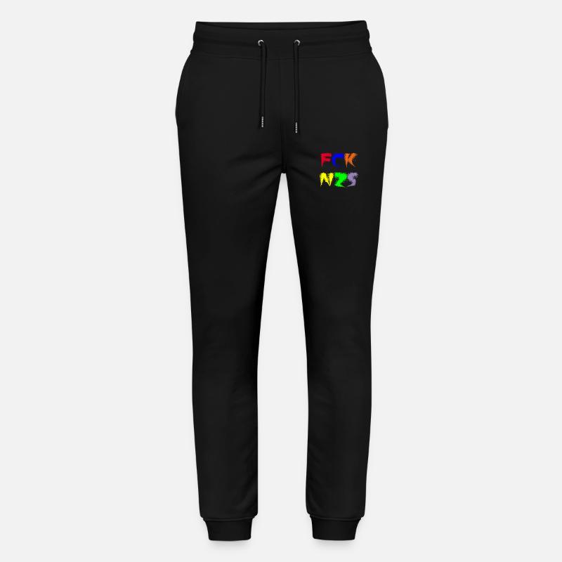 FCK NZS - Stanley/Stella Unisex Bio Jogginghose Mover  - Schwarz