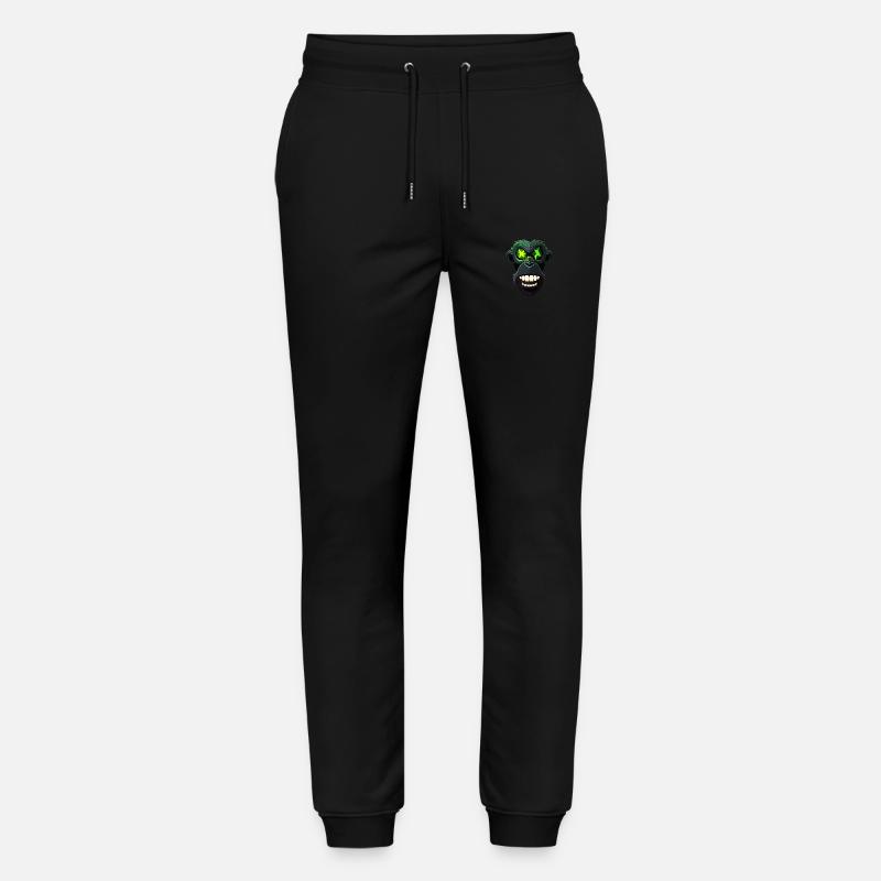 Gorille - Pantalon de jogging bio MOVER Stanley/Stella unisexe - noir