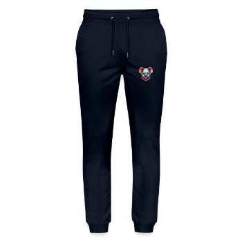 Koala buntes Aquarell Tier Haustier Illustration - Stanley/Stella Unisex Bio Jogginghose Mover  - Navy - Vorne - Marisol (170cm) & Nik (191cm)