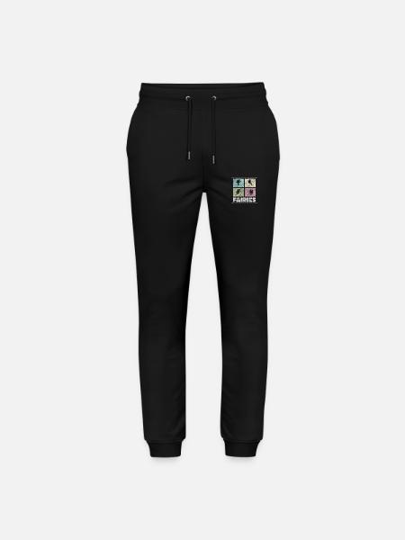Elf Fairy Tale Princess Wand - Stanley/Stella Mover Unisex Organic Jogging Trousers - black