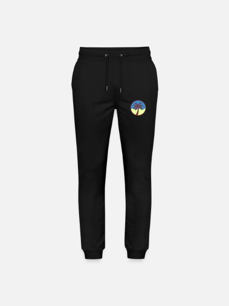palmier - Pantalon de jogging bio MOVER Stanley/Stella unisexe - noir