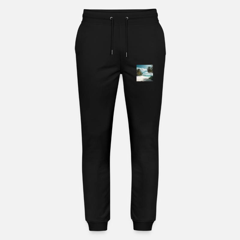 Traumstrand - Stanley/Stella Unisex Bio Jogginghose Mover  - Schwarz