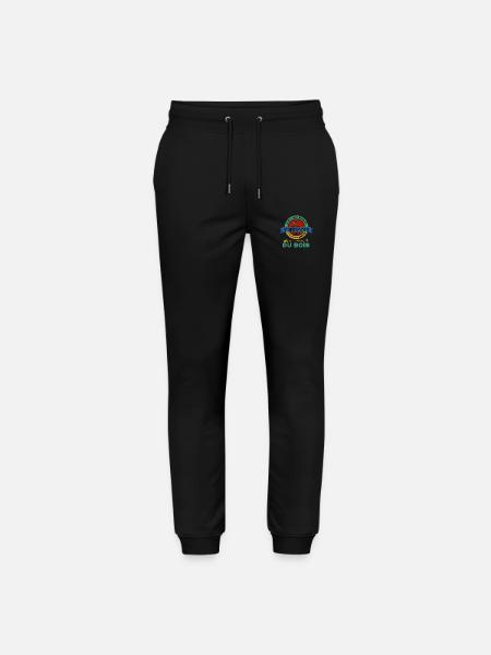 Bûcheron Bois - Pantalon de jogging bio MOVER Stanley/Stella unisexe - noir