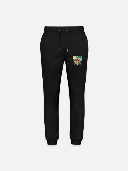 Colosseum Rome - Stanley/Stella Mover Unisex Organic Jogging Trousers - black