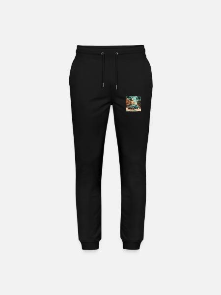 Oldtimer in Havanna - Stanley/Stella Unisex Bio Jogginghose Mover  - Schwarz