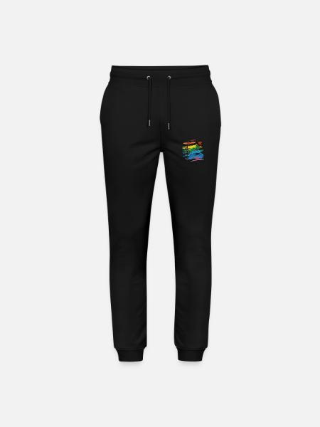 Music - Stanley/Stella Mover Unisex Organic Jogging Trousers - black