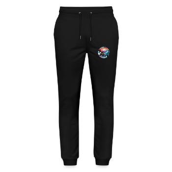 Quad & Off-Road - Stanley/Stella Mover Unisex Organic Jogging Trousers - black - Front - Marisol (170cm) & Nik (191cm)