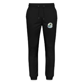 Dream Big - Sternschnuppe Illustration - Stanley/Stella Unisex Bio Jogginghose Mover  - Schwarz - Vorne - Marisol (170cm) & Nik (191cm)