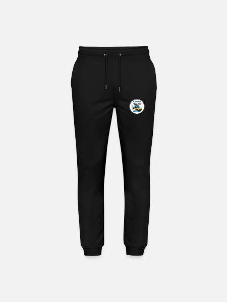 Crazy Moose Power - Stanley/Stella Unisex Bio Jogginghose Mover - Schwarz