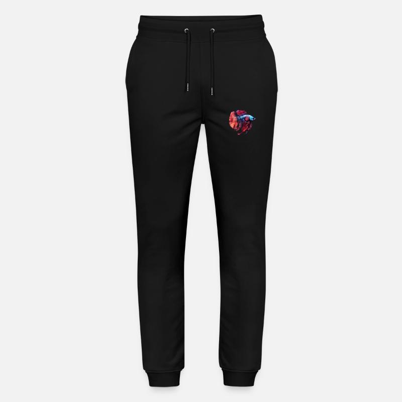 Siamesischer Kampffisch - Stanley/Stella Unisex Bio Jogginghose Mover  - Schwarz