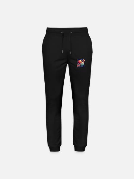 Night Sky Embrace - Stanley/Stella Mover Unisex Organic Jogging Trousers - black