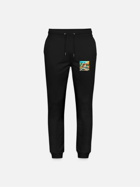 Sweet fish - Stanley/Stella Unisex Bio Jogginghose Mover - Schwarz
