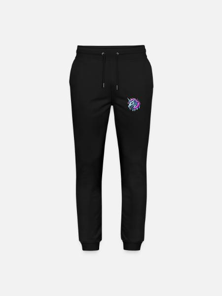 Bad Unicorn - Stanley/Stella Mover Unisex Organic Jogging Trousers - black
