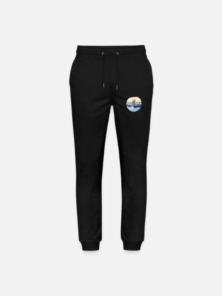 Winter Magic: Snow Magic Tree - Stanley/Stella Mover Unisex Organic Jogging Trousers - black
