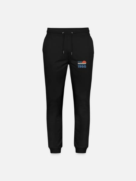 Jahrgang 1966 - Stanley/Stella Unisex Bio Jogginghose Mover  - Schwarz
