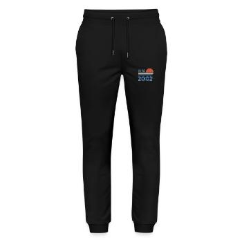 Vintage 2002 - Stanley/Stella Mover Unisex Organic Jogging Trousers - black - Front - Marisol (170cm) & Nik (191cm)