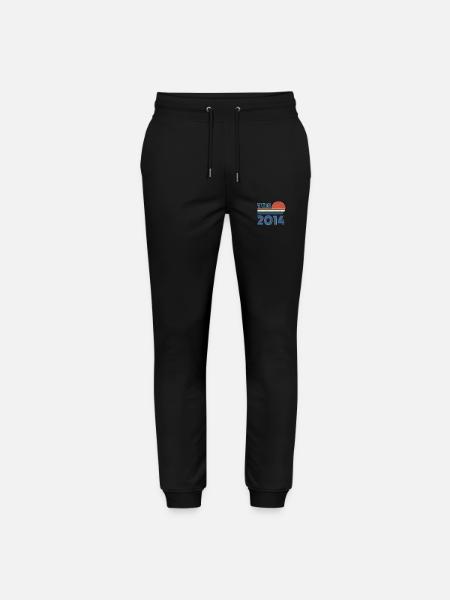 Wijnjaar 2014 - Stanley/Stella uniseks bio joggingbroek Mover - zwart