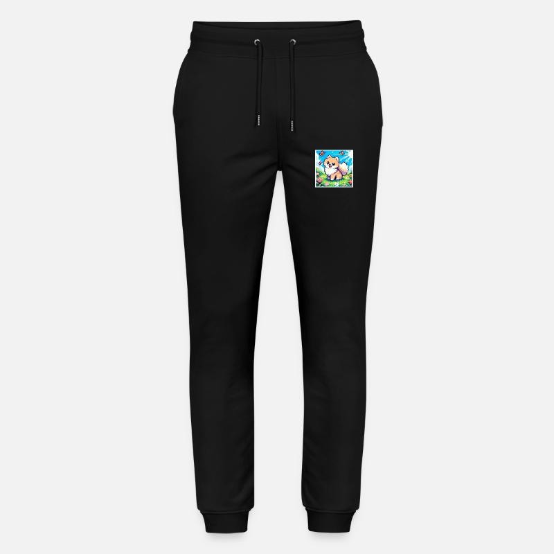 Pixel Pom - Pantalon de jogging bio MOVER Stanley/Stella unisexe - noir