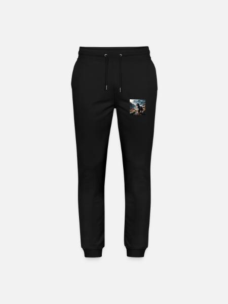 Bouvier bernois - Pantalon de jogging bio MOVER Stanley/Stella unisexe - noir