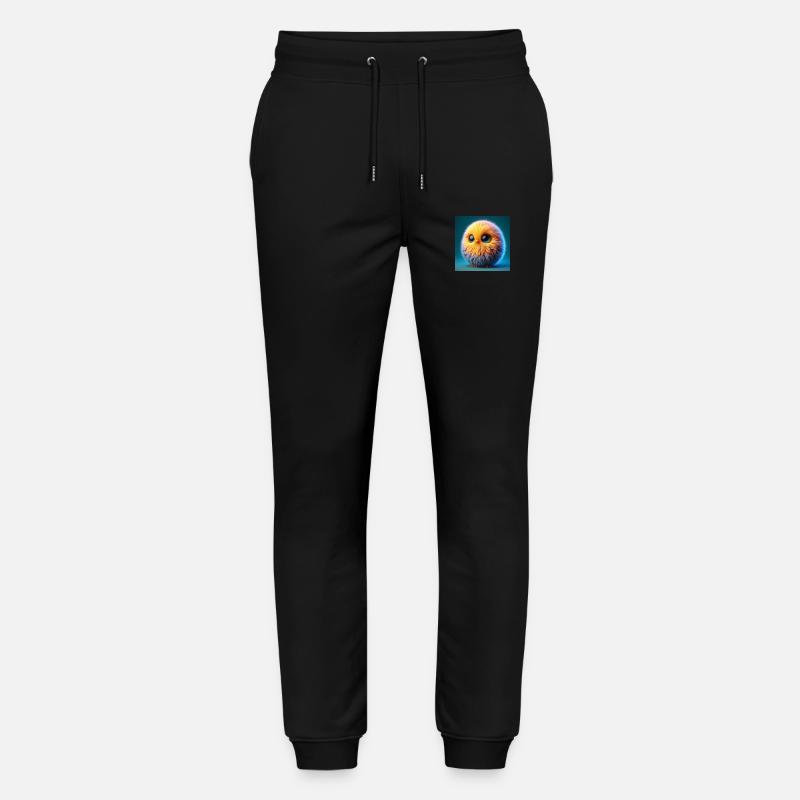 Chick Bird in 3D Hyperrealism - Stanley/Stella Mover Unisex Organic Jogging Trousers - black