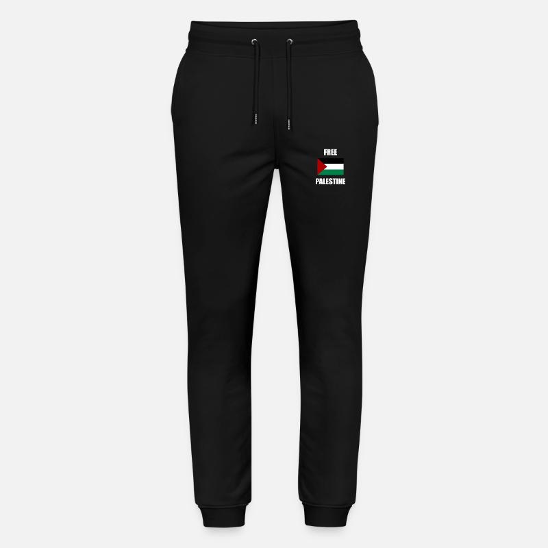 Palestine libre - Pantalon de jogging bio MOVER Stanley/Stella unisexe - noir