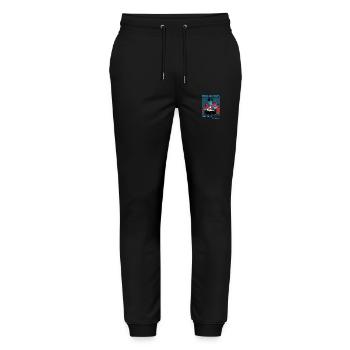 Theremin - Music is Magic - Stanley/Stella Mover Unisex Organic Jogging Trousers - black - Front - Marisol (170cm) & Nik (191cm)