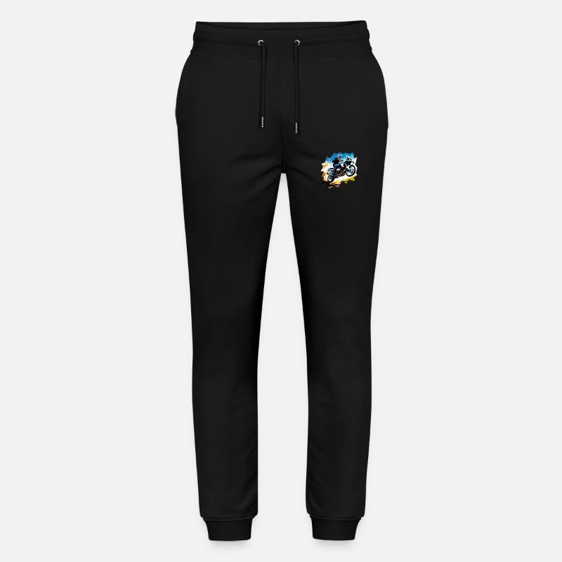 Fliegendes Motorrad - Stanley/Stella Unisex Bio Jogginghose Mover  - Schwarz