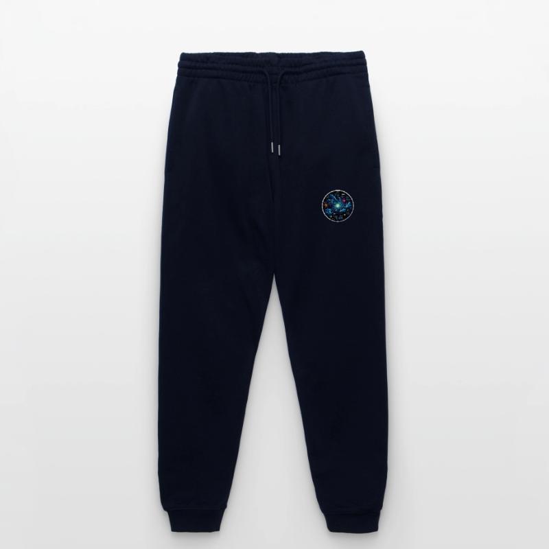 Constellations Star Map Stanley/Stella Mover Unisex Organic Jogging Trousers