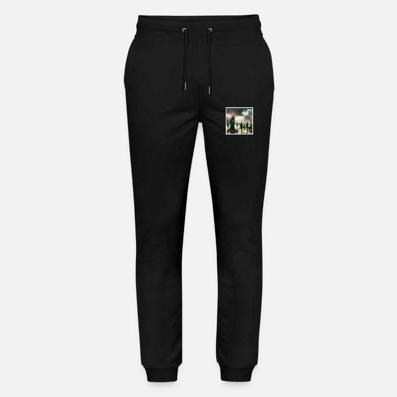 toxische Energie - Stanley/Stella Unisex Bio Jogginghose Mover  - Schwarz