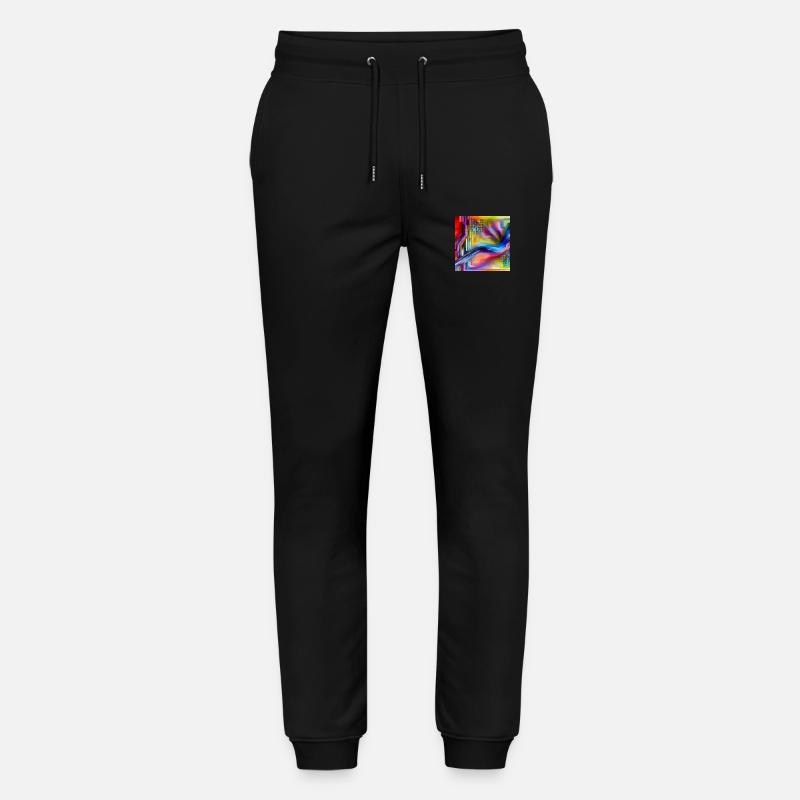 Abstrakte Energie - Abstraktes Gemälde - Stanley/Stella Unisex Bio Jogginghose Mover  - Schwarz