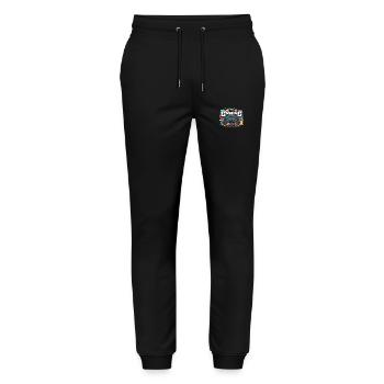 Gaming - Controllers - Stanley/Stella Mover Unisex Organic Jogging Trousers - black - Front - Marisol (170cm) & Nik (191cm)