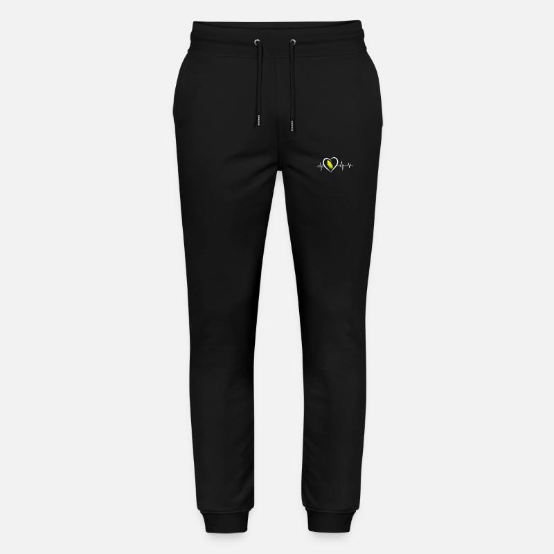 battement de cœur maïs - Pantalon de jogging bio MOVER Stanley/Stella unisexe - noir