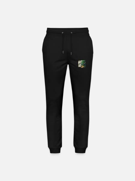 Stay wild, stay free - Stanley/Stella Mover Unisex Organic Jogging Trousers - black