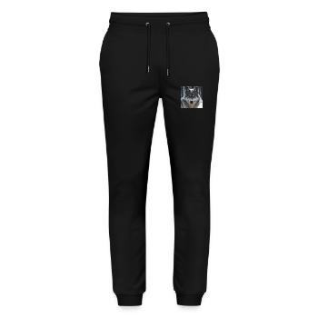 Wolf - Stanley/Stella Mover Unisex Organic Jogging Trousers - black - Front - Marisol (170cm) & Nik (191cm)
