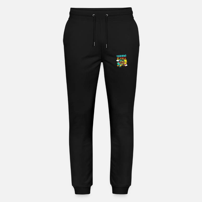 Graffiti rappeur style de rue - Pantalon de jogging bio MOVER Stanley/Stella unisexe - noir