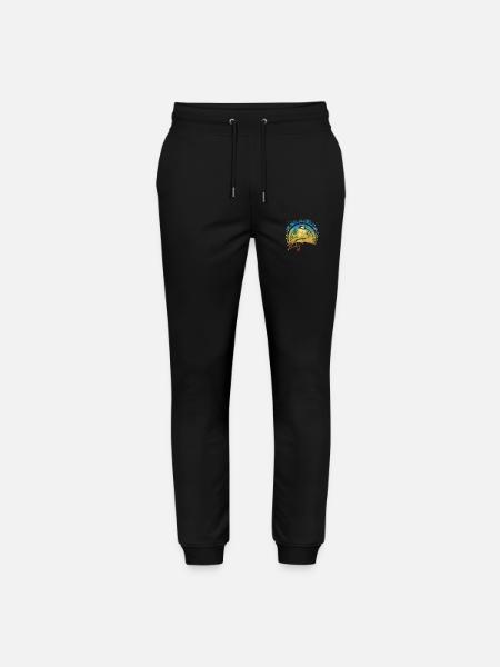 Bunter Vogel - Stanley/Stella Unisex Bio Jogginghose Mover  - Schwarz