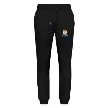 BooYeah Fun Halloween Motiv - Stanley/Stella Unisex Bio Jogginghose Mover  - Schwarz - Vorne - Marisol (170cm) & Nik (191cm)