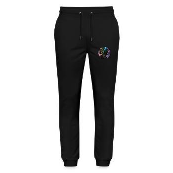 Alien 1 - Stanley/Stella Unisex Bio Jogginghose Mover  - Schwarz - Vorne - Marisol (170cm) & Nik (191cm)