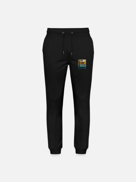 Skydive Sky Altitude Paragliding - Stanley/Stella Mover Unisex Organic Jogging Trousers - black