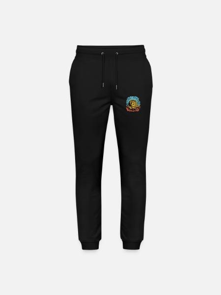 Bitcoin Rise: The Future Rises! - Stanley/Stella Mover Unisex Organic Jogging Trousers - black