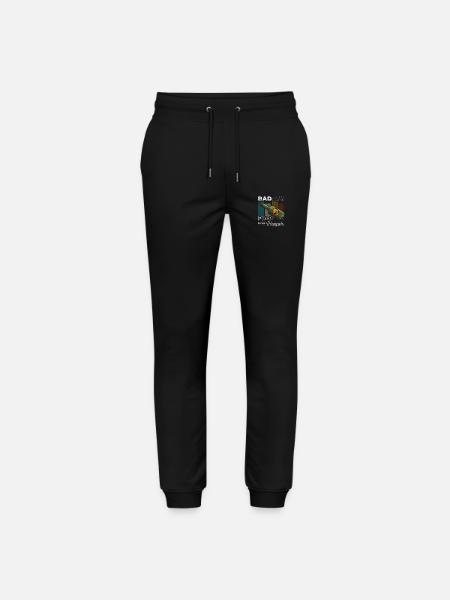 Party Drunk Fun - Stanley/Stella Mover Unisex Organic Jogging Trousers - black