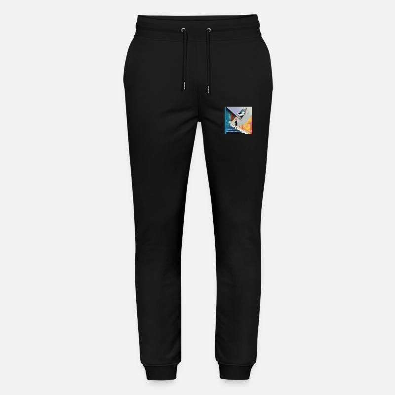 De passage - Pantalon de jogging bio MOVER Stanley/Stella unisexe - noir