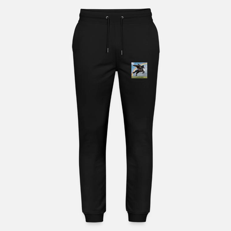 Rainbow Pegasus - Stanley/Stella Unisex Bio Jogginghose Mover  - Schwarz