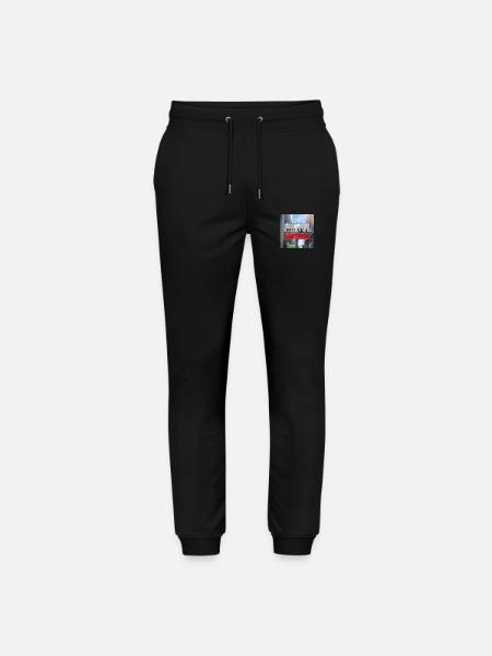 Polen - Stanley/Stella Unisex Bio Jogginghose Mover  - Schwarz